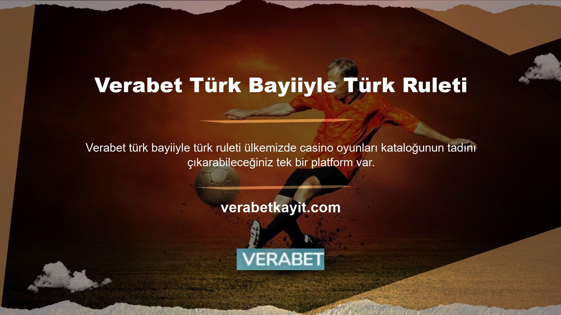 Bir online casino sitesini ziyaret ettiğinizde Türk bayileri ile ortaklaşa Verabet canlı casino oyunları kataloğunu bulabilirsiniz