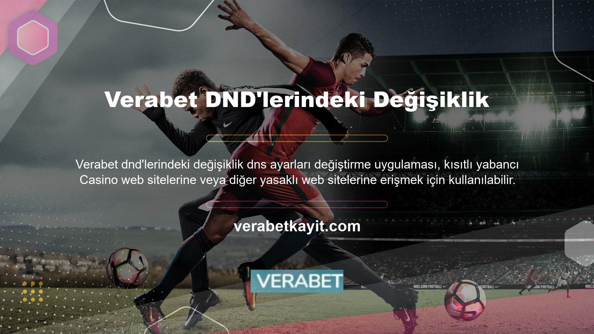 İnternete bağlanan her cihazın bir DNS adresi vardır