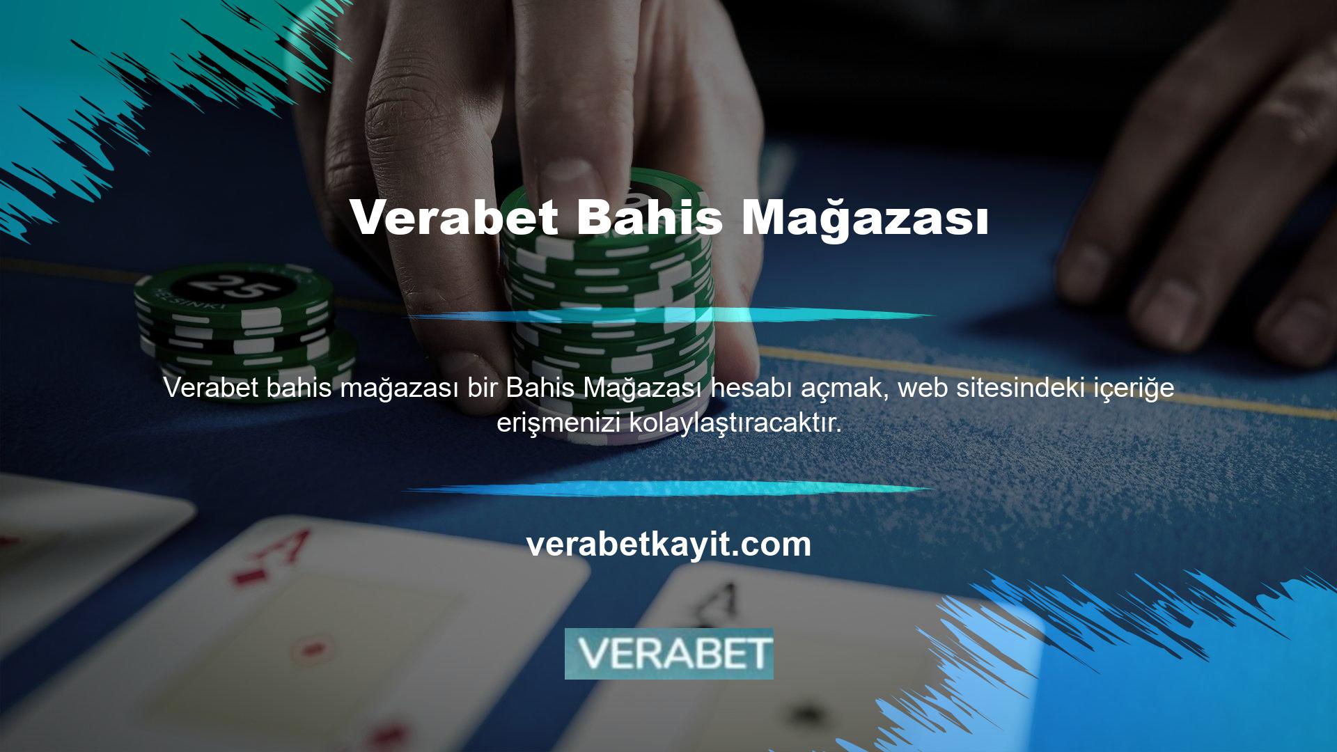 Verabet üyelerinin adımları takip ederek üye olmaları gerekmektedir