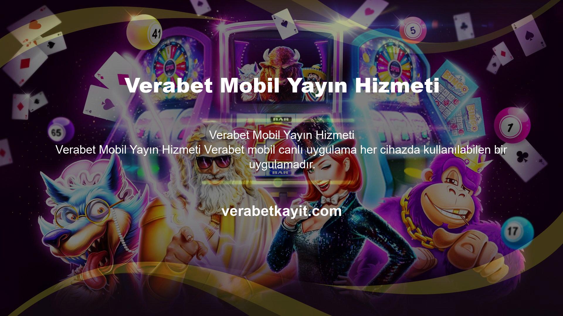 Verabet, bir mobil web sitesi ve çevrimiçi platform olarak bilinen müşteri odaklı bir web sitesi geliştirdi