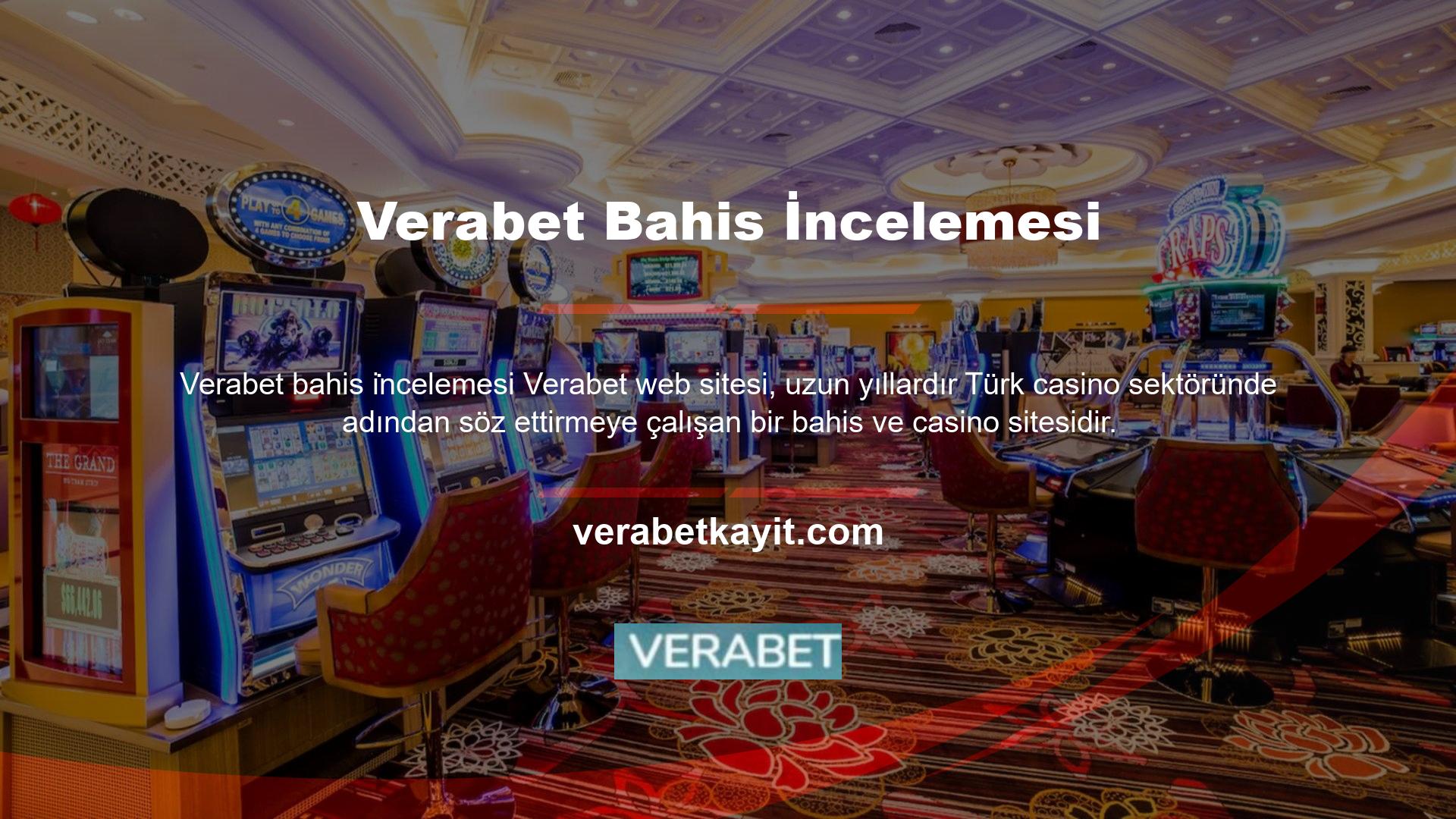 Çok işlevli bir site olan Verabet web sitesi sadece bahislerden ibaret değildir