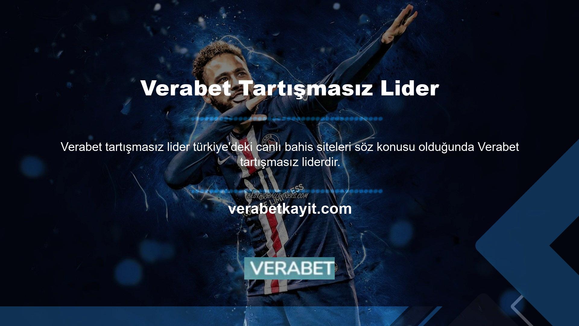 Verabet Türkiye'deki en çok bahis sitesinin işletmecisidir ve bu alanda ilerleme kaydetmektedir