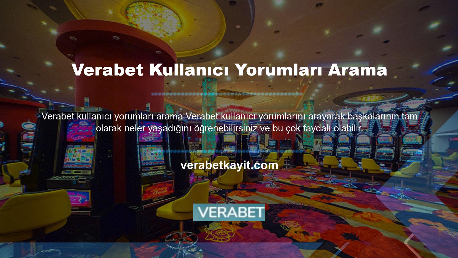 Olumlu ya da olumsuz yorumlara göre site seçme kararı tamamen size aittir